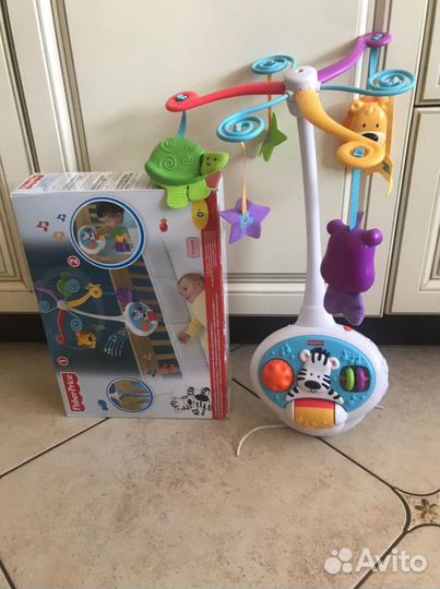 Музыкальная карусель на кроватку
