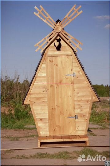 Дачный туалет с установкой SHP798