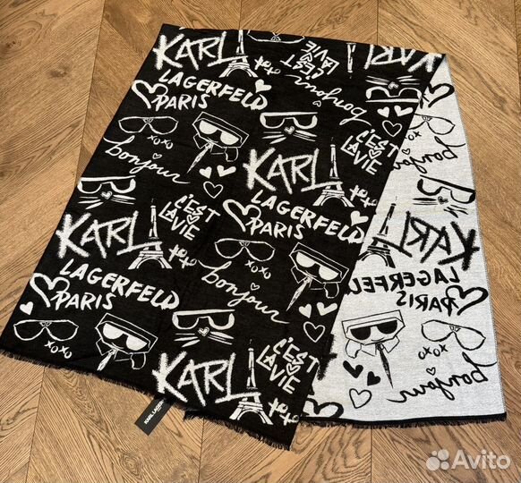Шарф Karl Lagerfeld. Оригинал