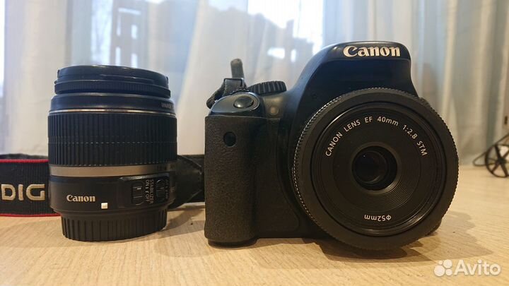 Зеркальный фотоаппарат canon 550d