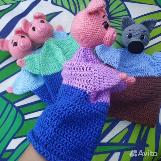 Три поросёнка, кукольный театр