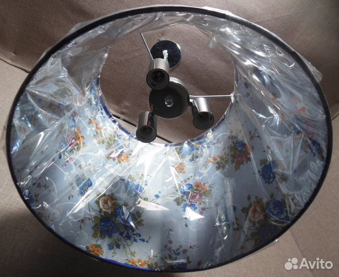 Люстра Текстиль 2-6737-3-CR Е27