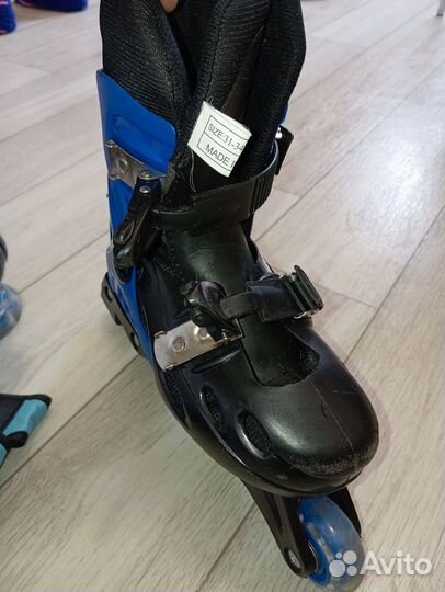 Детские ролики раздвижные 31-34 р