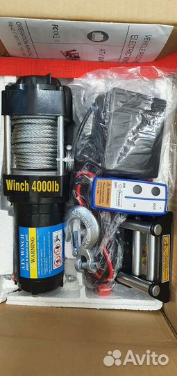 Лебедка 12v winch 4000 оригинал