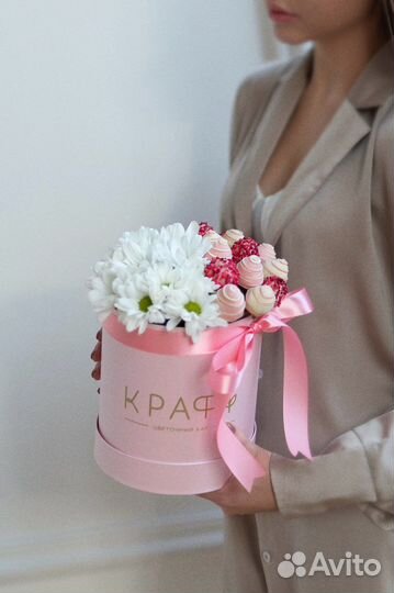 Букет из клубники в шоколаде