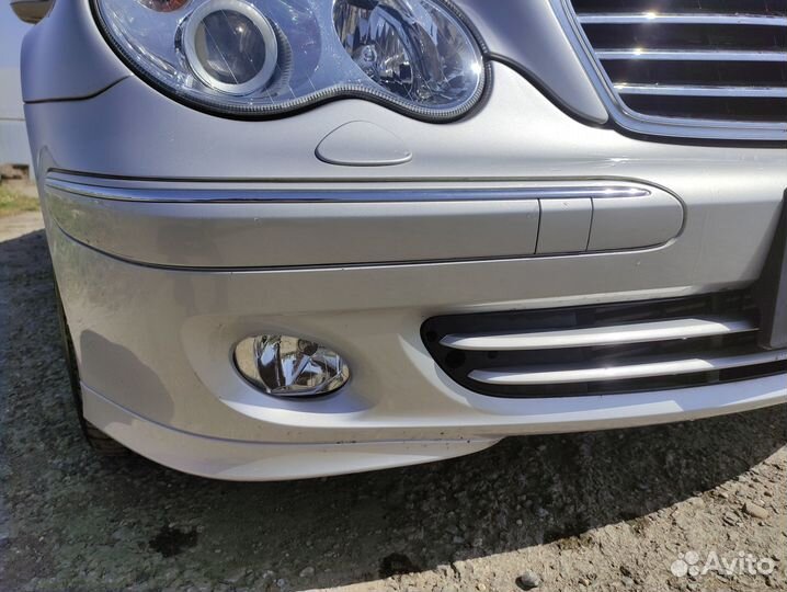 Передний бампер Мерседес С203