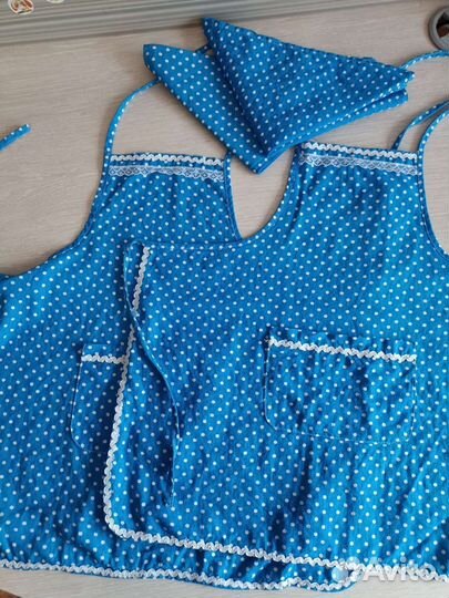 Фартук с косынкой, р.128-134