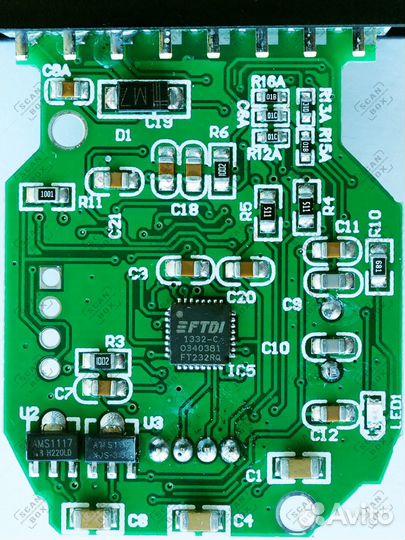 Адаптер mini VCI J2534 ftdi для Toyota, Lexus