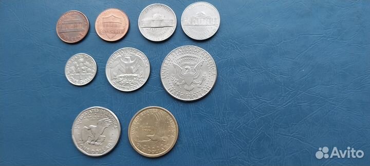 Монеты США - центы, доллары - продажа - обмен