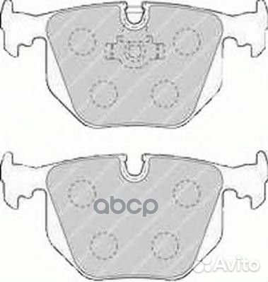 Колодки зад.BMW 3 (E46) 00-06,7 (E38) 94-01, X3