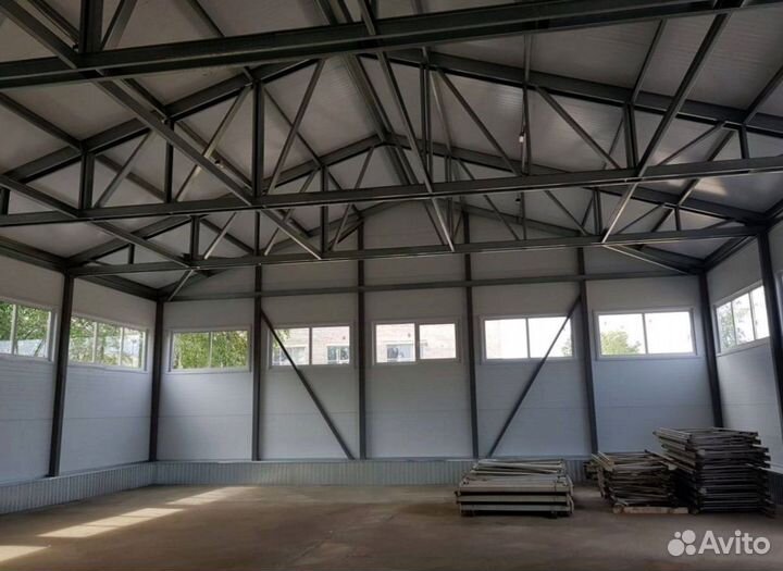 Строительство скотобоен с профнастилом по размерам