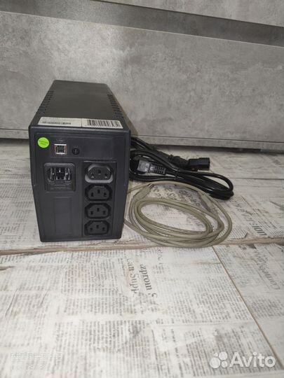 Интерактивный ибп Powerman Back Pro 800I Plus