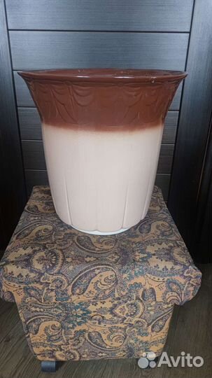 Керамические горшки для крупных растений