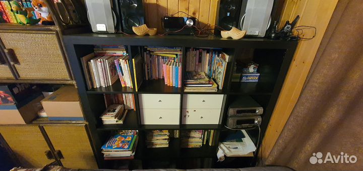 Стеллажные полки Икея