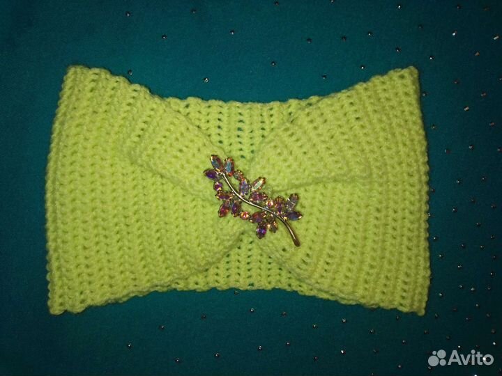 Повязка на голову женская