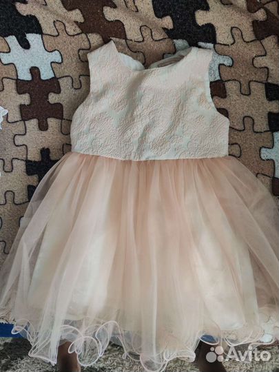 Платье для девочки 92