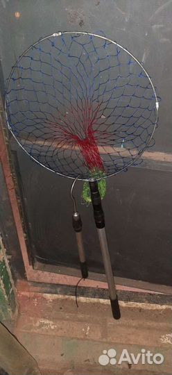 Сачок и темляк для рыбалки