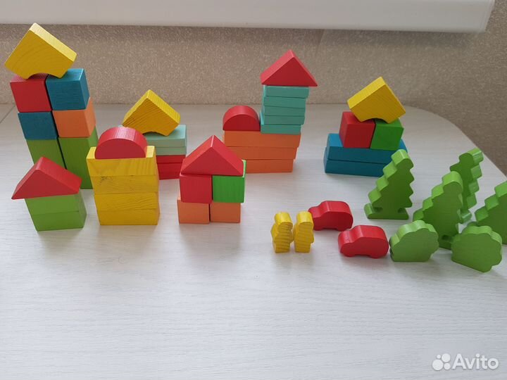 Конструктор (Лего дупло, деревянный, резиновый)