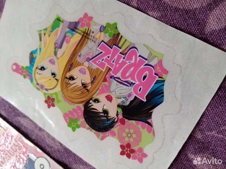 Карточки Winx 3D Закладка Хэлло Кити Наклейка Брац