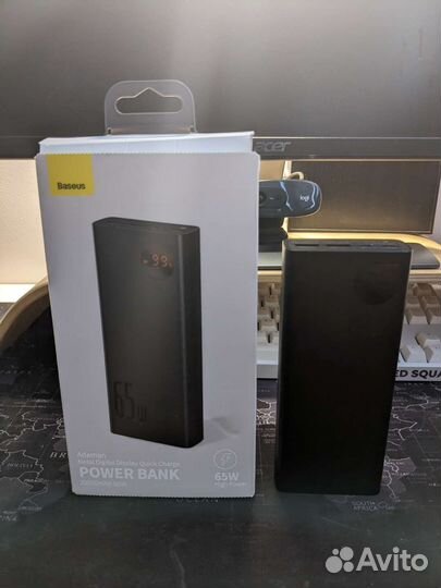Power bank Baseus 65w, 20000 mah