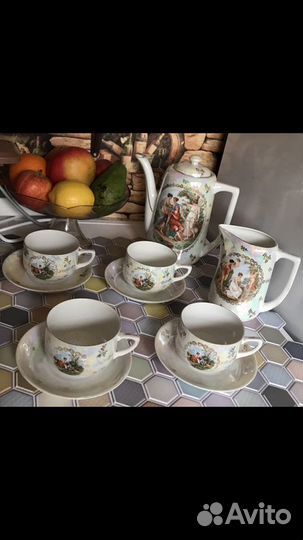 Сервиз мадонна, Чехословакия, СССР, винтаж