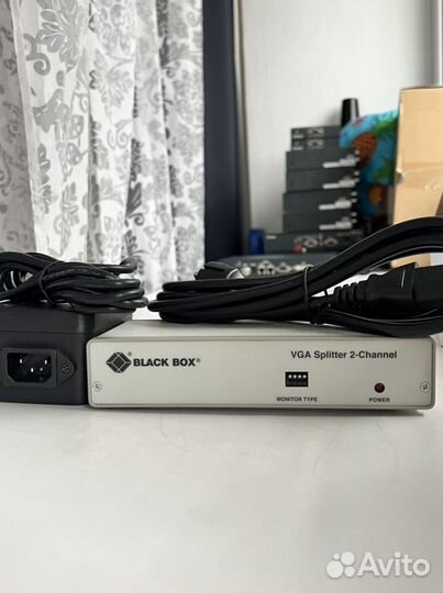 Разветвитель сигнала Black box vga splitter 2- cha