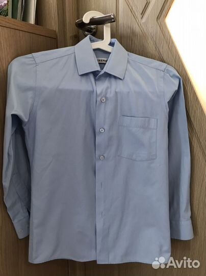 Рубашка голубая 32/134