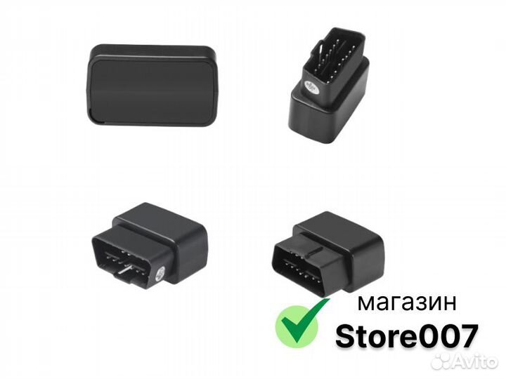 Трекер с подключением в разъём OBD