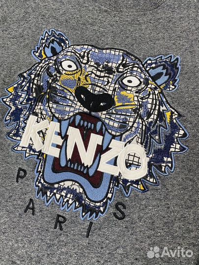 Kenzo Tiger Logo Crewneck Оригинал с тигром