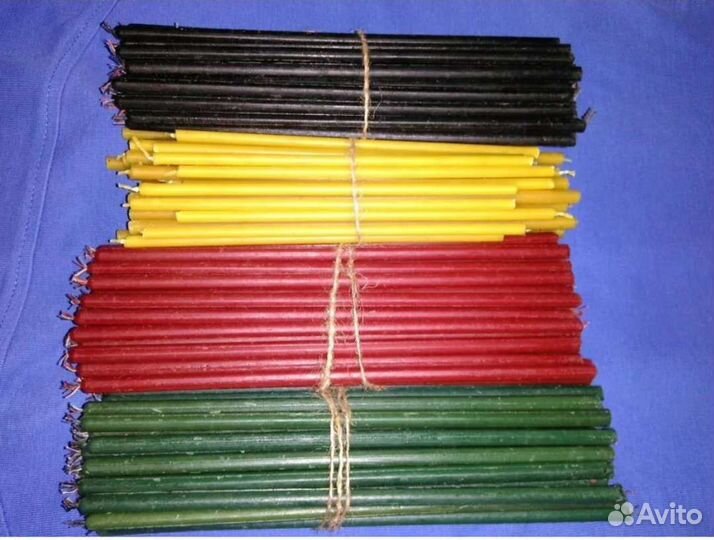 Восковые свечи