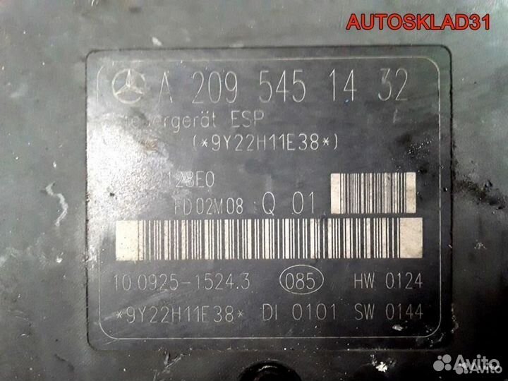 Блок абс ABS Mercedes Benz W203 2095451432