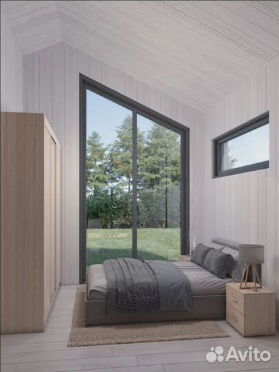 Барнхаус 45м² под ключ на вашем участке