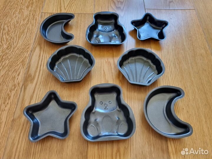 Формы для выпечки, набор 8в1