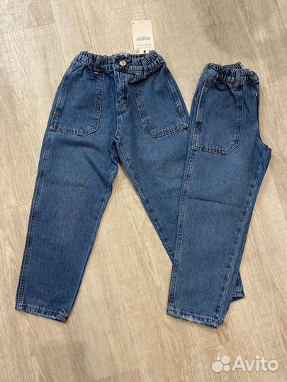 Джинсы бананы.zara.128