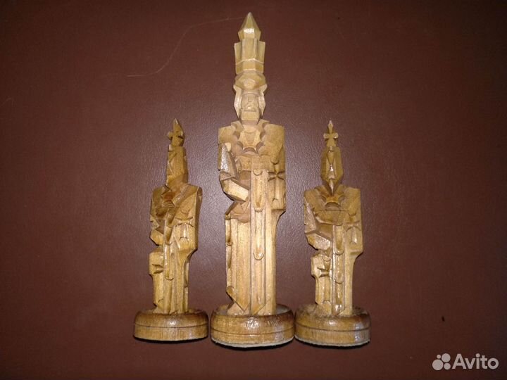 Резные Шахматные фигуры дерево