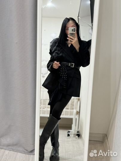 Пиджак с воланом