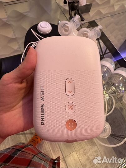 Двойной Молокоотсос avent электрический