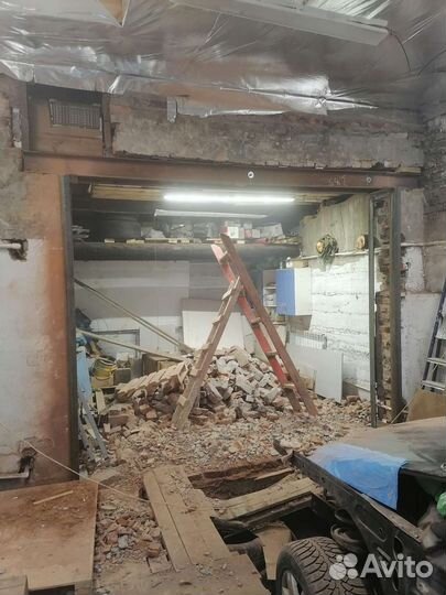 Алмазная резка слом стен