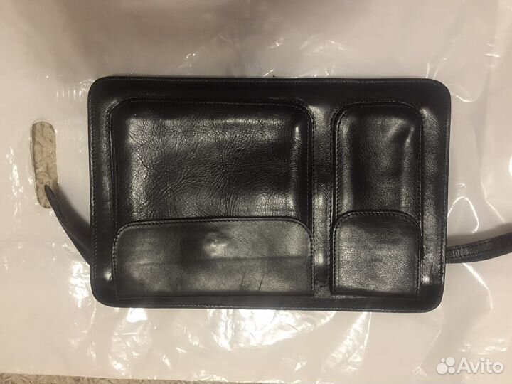 Барсетка кожаная мужская