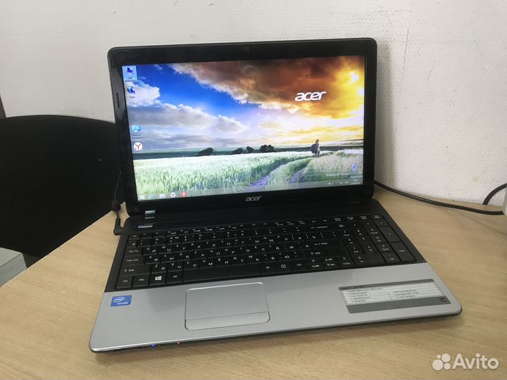Отличный красивый ноут Acer Aspire E1-531