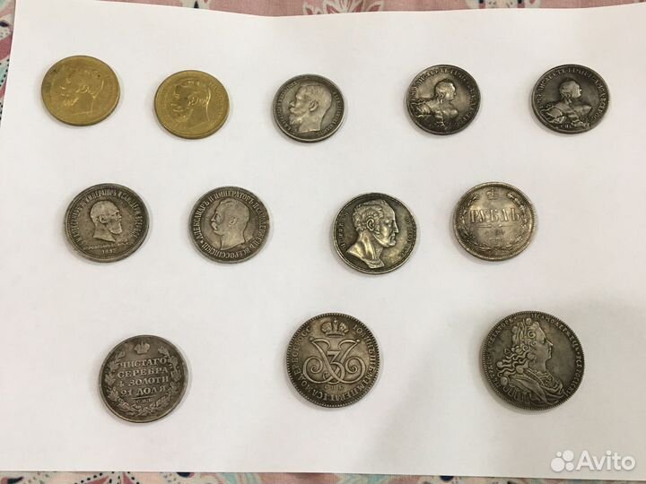 Царские монеты-копия