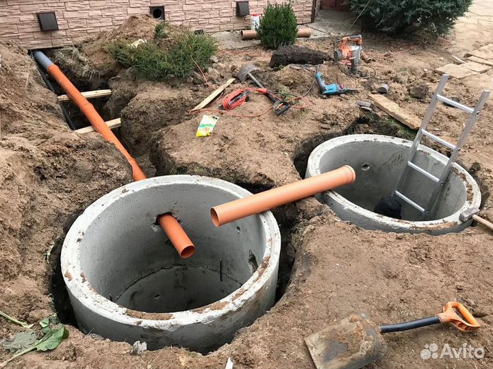 Бетонные кольца для канализации