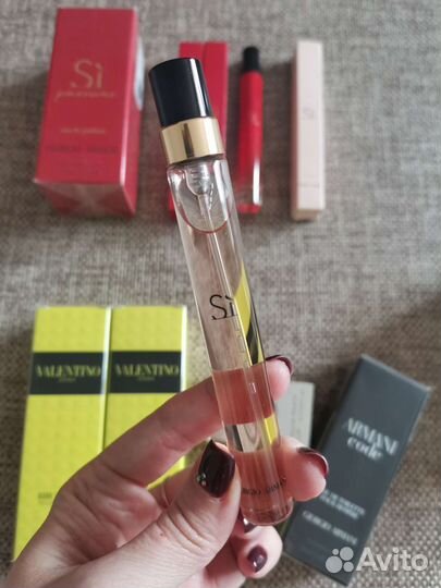 Миниатюры armani, valentino оригинал