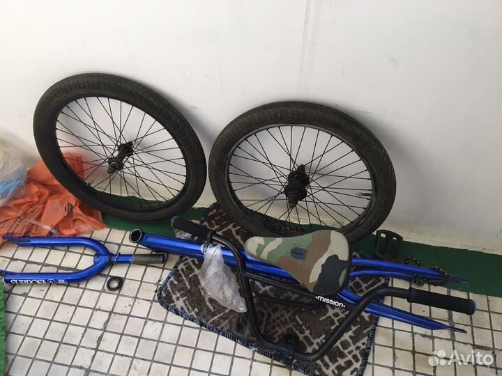 Запчасти на велосипед bmx