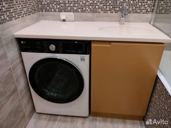 Столешница в ванную из камня