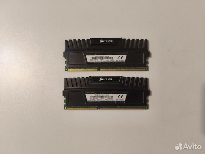 DDR3 1600mhz 2x4GB Corsair Vengeance