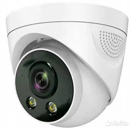 Wifi 2мп внутренняя купольная камера + 128 гб
