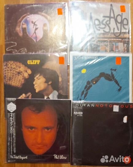 Виниловые пластинки фирменные иностранные