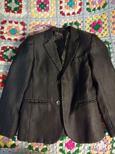 Пиджак, жилетка, брюки, рубашка 116-128