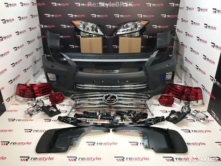 Рестайлинг Lexus LX570 c 07-12 в 12-15